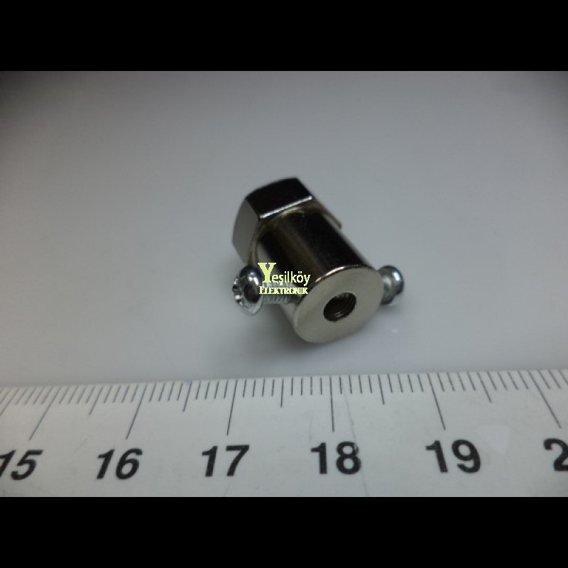 4mm Hex Kısa Kaplin 4mm Hex Kısa Kaplin