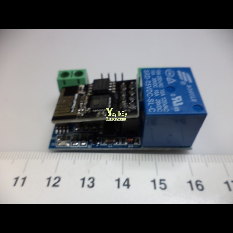 ESP8266 1kanal Röle Modülü ESP8266 1kanal Röle Modülü