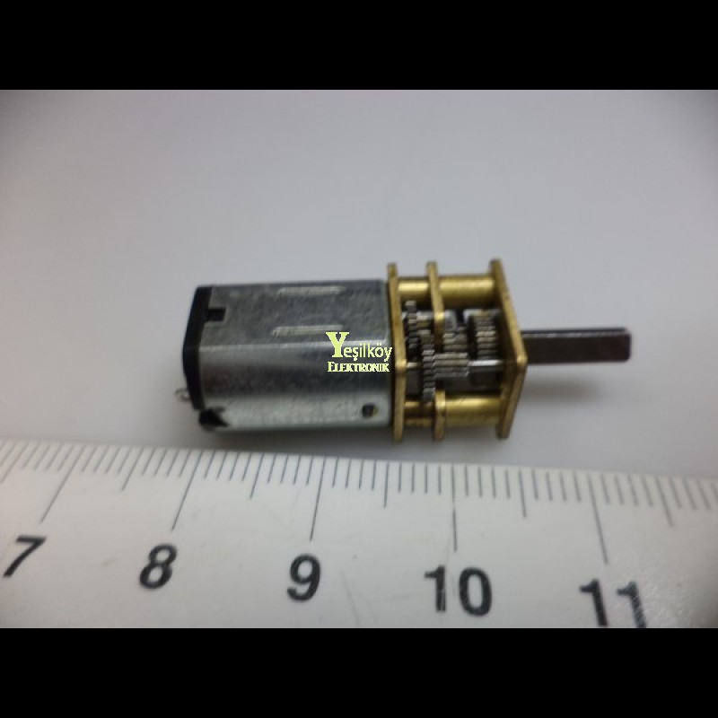 N20 12v 60rpm Redüktörlü Motor N20 12v 60rpm Redüktörlü Motor