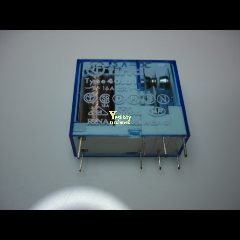 Finder 12v Tek kontak 16a röle Finder 12v Tek kontak 16a röle