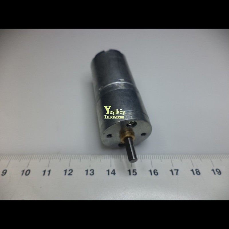 9v 77RPM 25mm Redüktörlü Motor