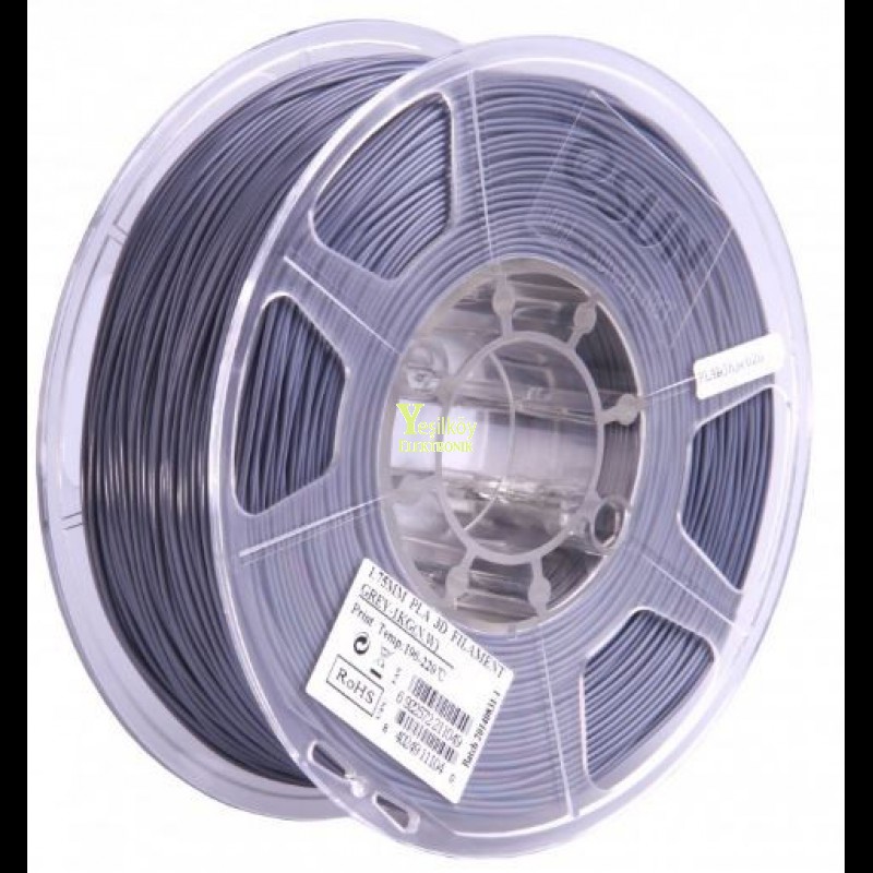 Esun 1.75mm Gri PLA Plus Filament 1kg