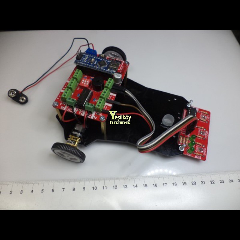 Çizgi izleyen Robot Kiti Çizgi izleyen Robot Kiti