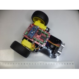 Engelden Kaçan Robot Kiti Ultrasonic Sensörlü