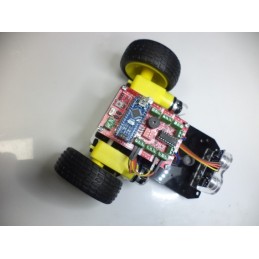 Engelden Kaçan Robot Kiti Ultrasonic Sensörlü