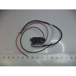 Micro Digital Ampermetre 10amper Kırmızı