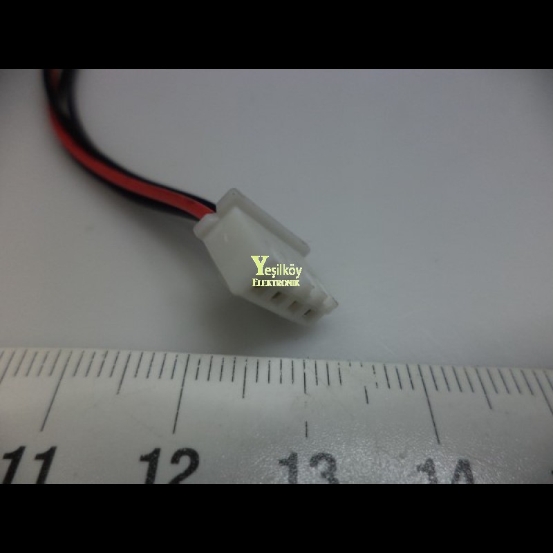 JST-XH Konnektör 3S 20cm 4pin JST-XH Konnektör 3S 20cm 4pin