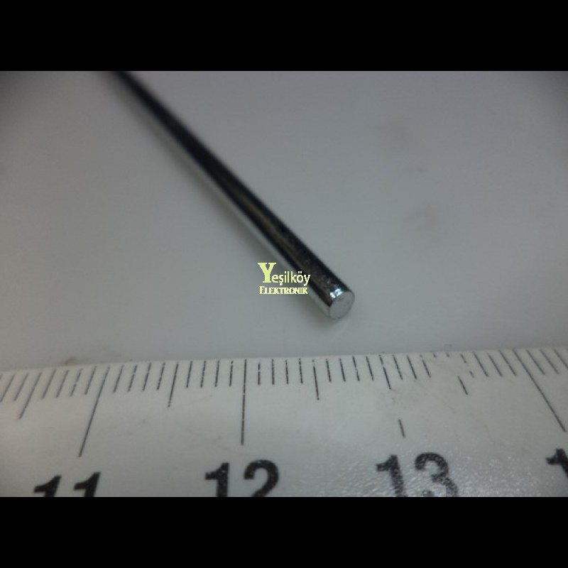3x150mm Düz Şaft Mil Tekerlek Mili Hobi Maker Şaftı