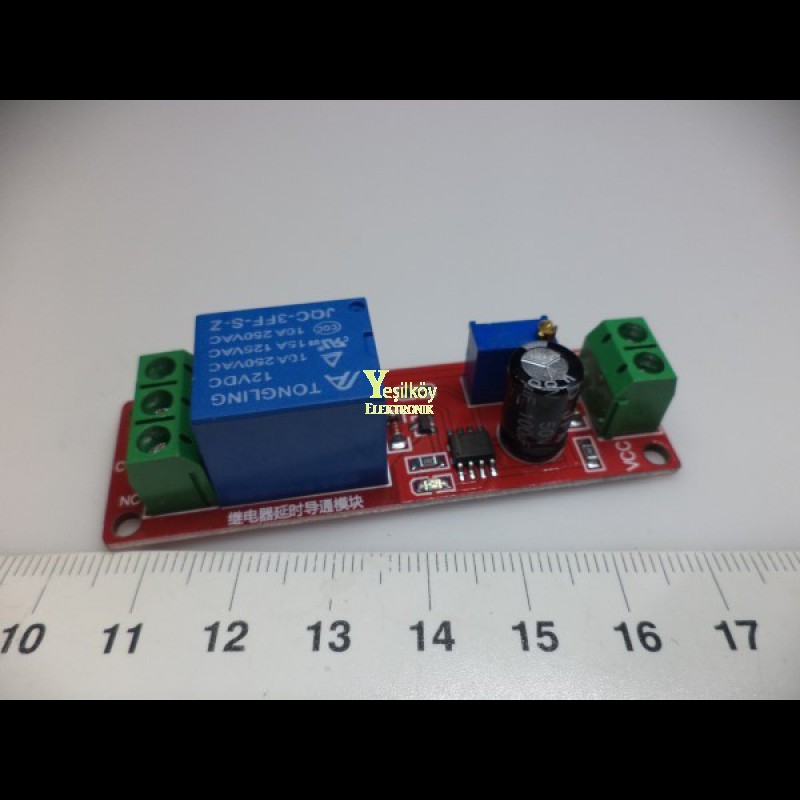ne555 Zamanlıyıcı Röle Modül ne555 Zamanlıyıcı Röle Modül