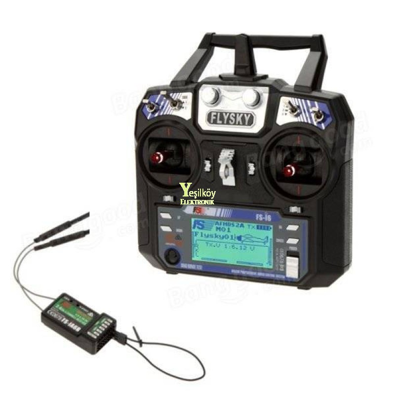 Flysky FS-i6 2.4Ghz 6Kanal Flysky FS-i6 2.4Ghz 6Kanal