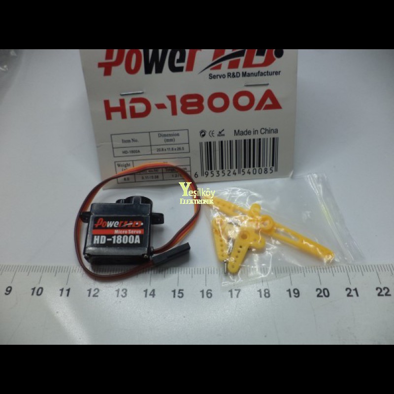 Power HD1800A Micro Servo 1.3kg