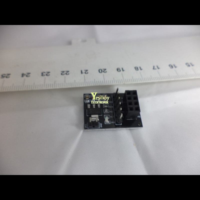NRF24L01 8pin Soket Güç Kartı NRF24L01 8pin Soket Güç Kartı