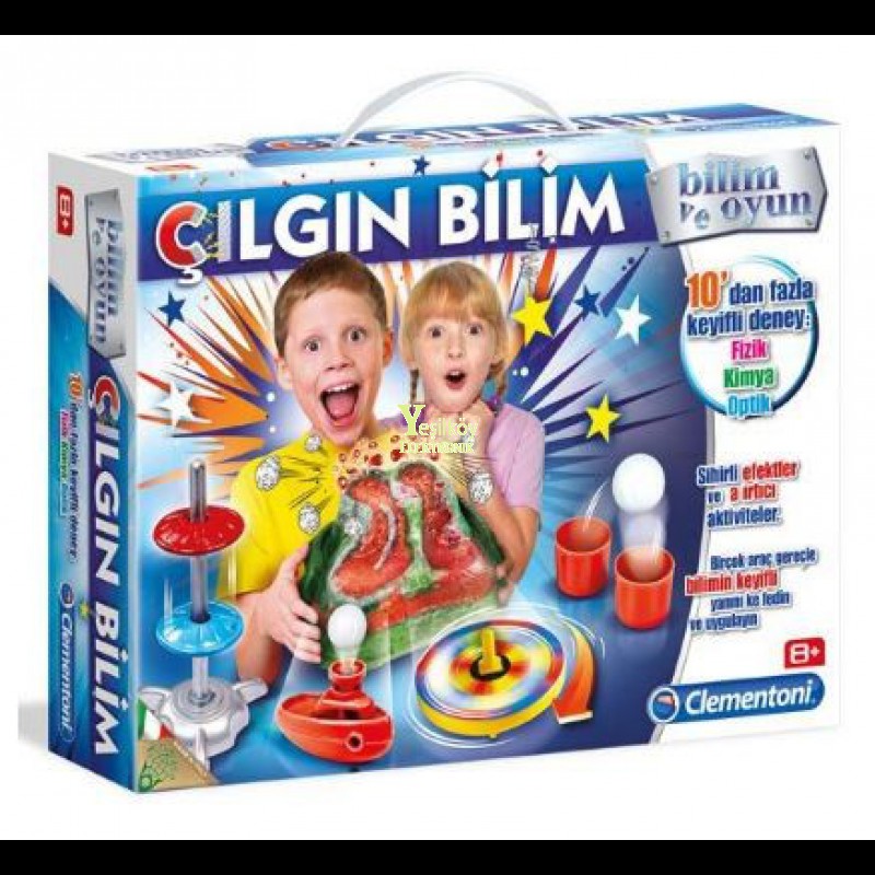 Clementoni Çılgın Bilim Deney Seti 64230 Clementoni Çılgın Bilim Deney Seti 64230