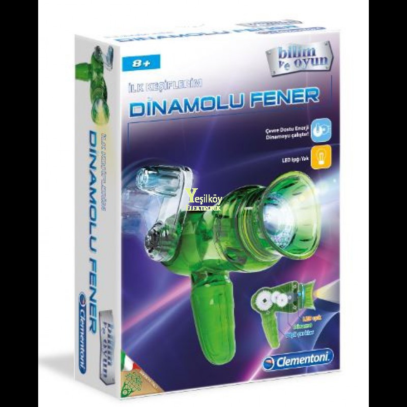 Clementroni ilk Keşiflerim Dinomolu Fener 64289 Clementroni ilk Keşiflerim Dinomolu Fener 64289