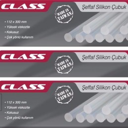 Class Şeffaf Silikon Çubuk 1kg 