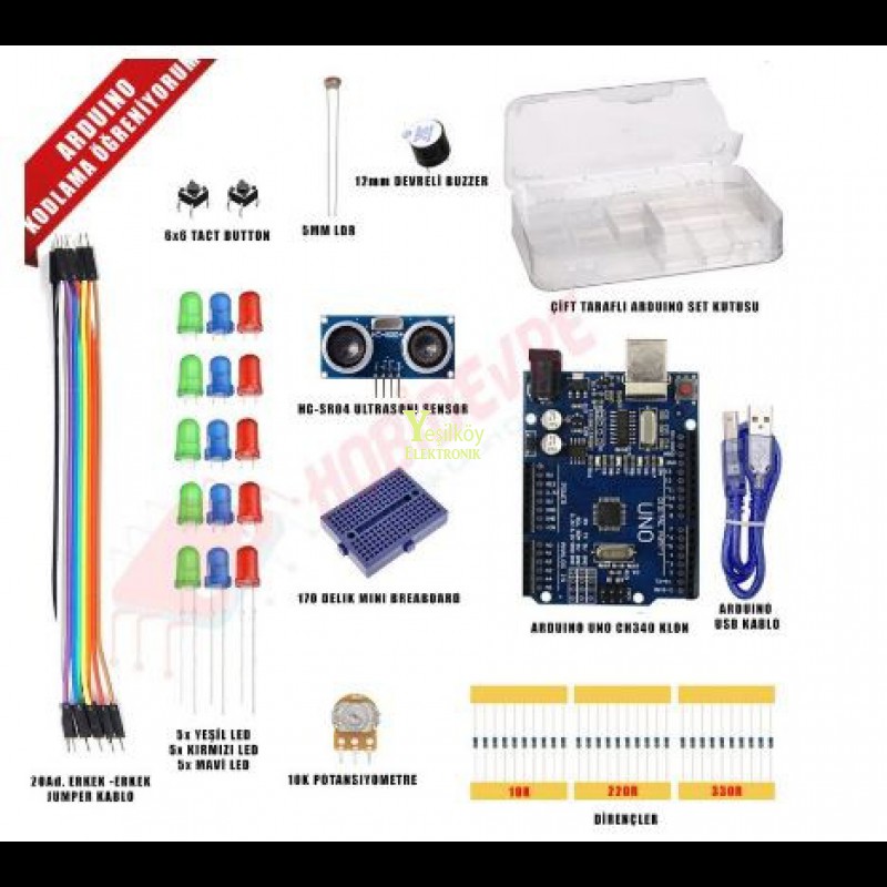 Arduino Temel Başlangıç Seti 054-20