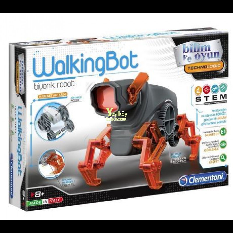 Clementoni Robotik Laboratuvar Walkingbot Clementoni Robotik Laboratuvar Walkingbot