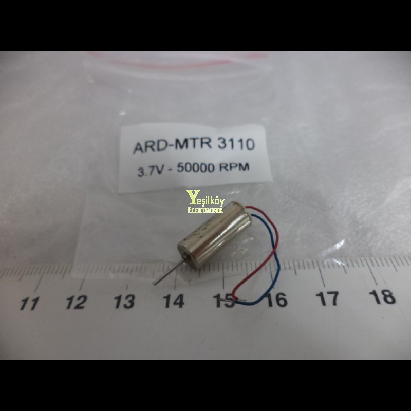 7x16.5mm 3.7v 50000RPM DC Motor 7x16.5mm 3.7v 50000RPM DC Motor