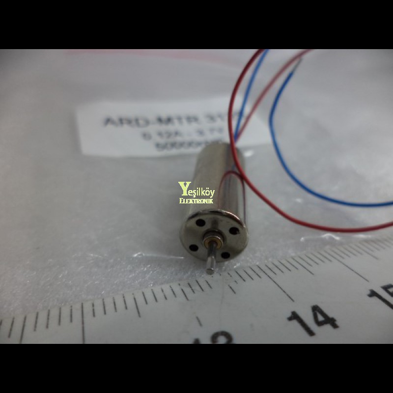 8.3x19.7mm 3.7v 50000RPM DC Motor