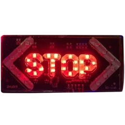 Parlak Işıklı Stop Led Uyarı Cihazı 12v