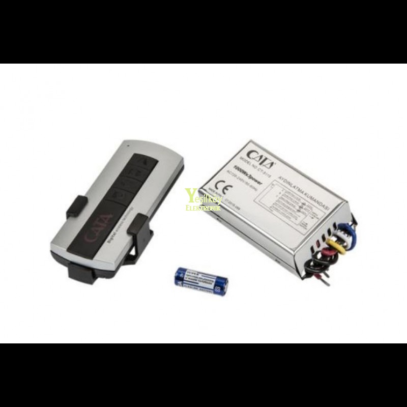 Cata 3lü Kumanda Seti 220v CT-9115 Cata 3lü Kumanda Seti 220v CT-9115