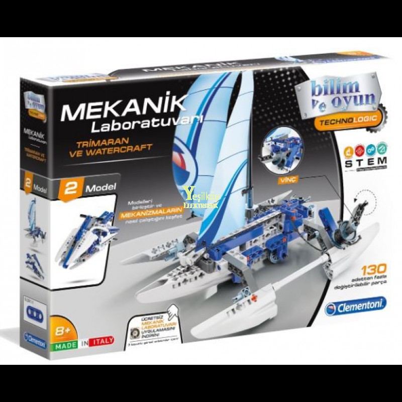 Clementoni Mekanik Laboratuvarı Trimaran ve Watercraft 64439 Clementoni Mekanik Laboratuvarı Trimaran ve Watercraft 64439