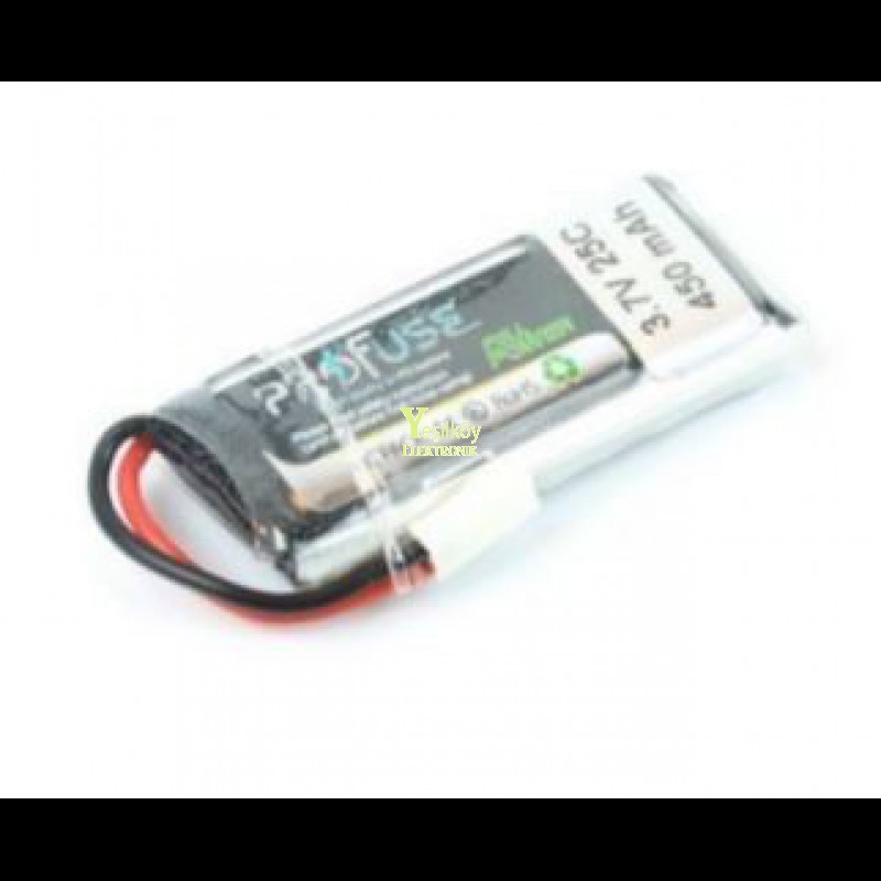 3.7V Lipo Batarya 450mah 25c 