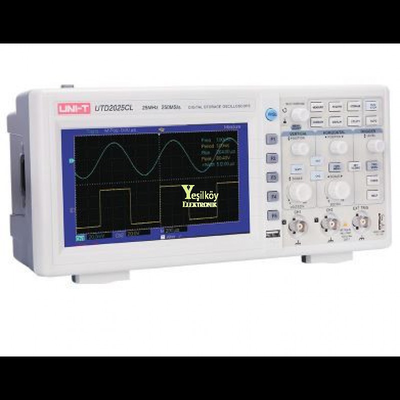 Unit UTD2025CL Dijital Osiloskop 2Kanal 25mhz