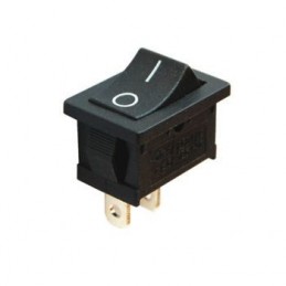 Mini Işıksız Anahtar On-Off 2p Siyah