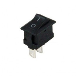 Mini S Işıksız Anahtar On-Off 2p Siyah