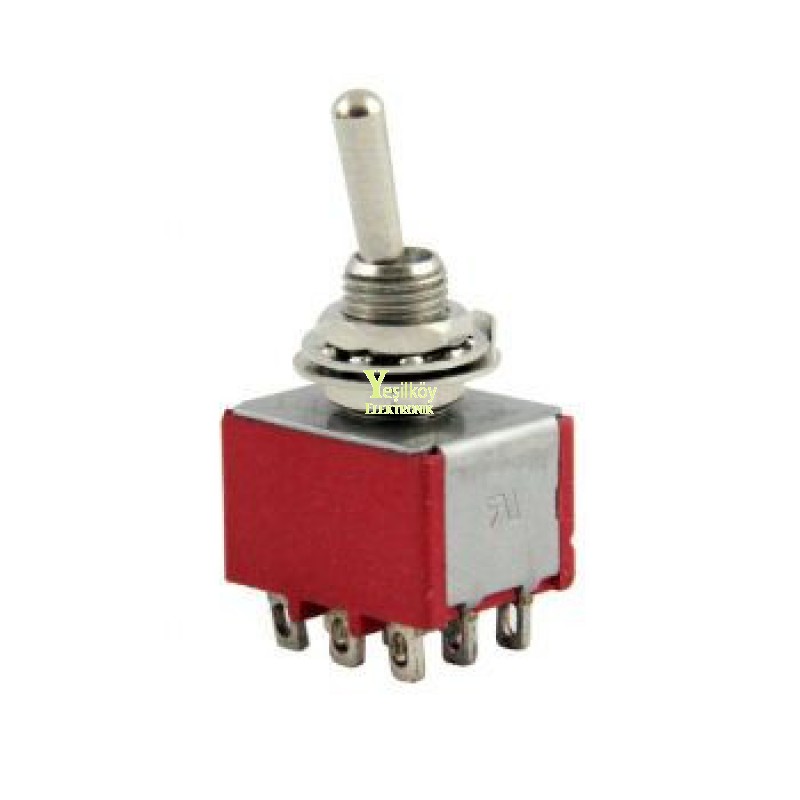 Toggle Switch On-Off 9p MTS-302