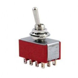 Toggle Switch On-Off 12p MTS-402