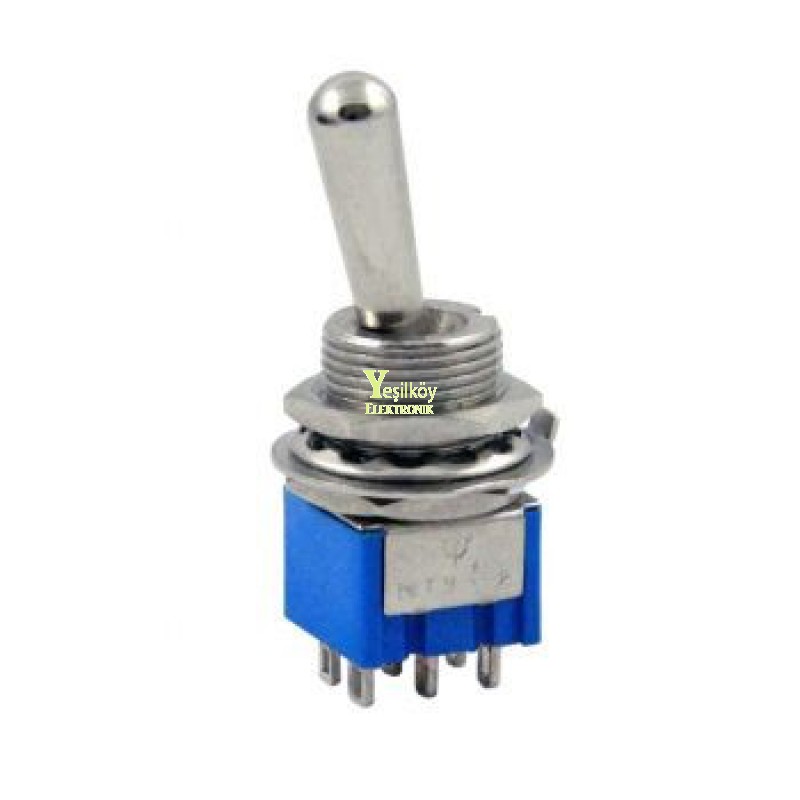Toggle Switch On-Off-On 6p MTS-203L