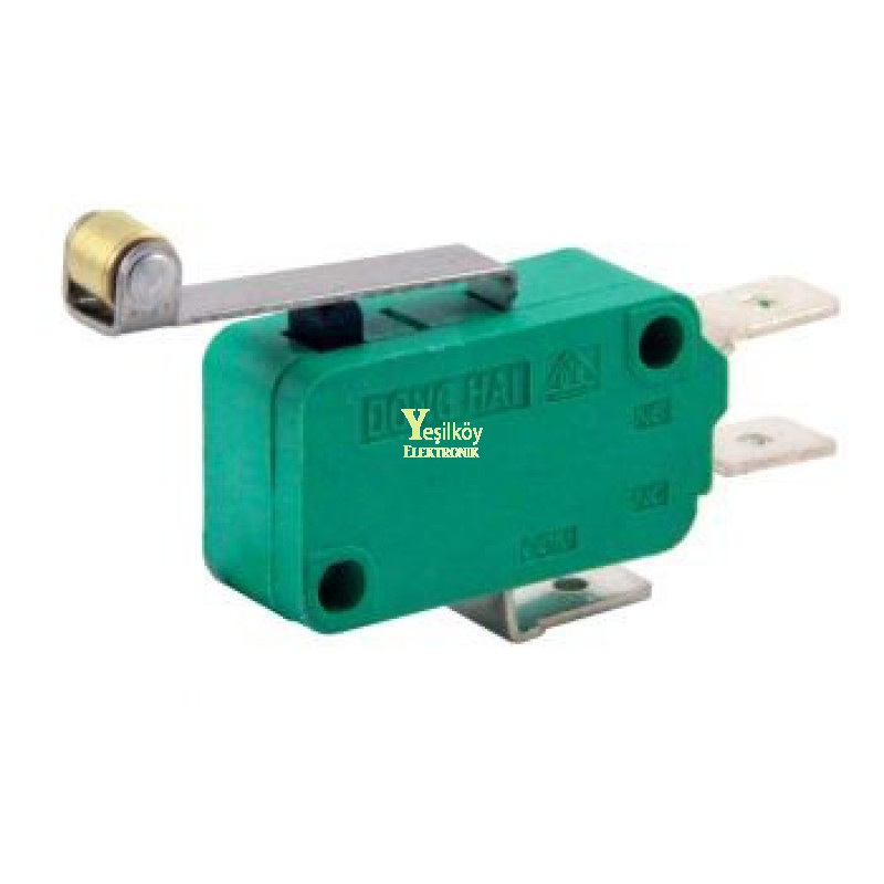 Micro Switch Uzun Makaralı 220V 16a Donghaı