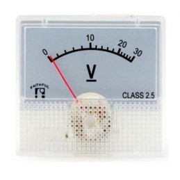 Voltmetre 48x45mm EKRAN 44x25mm 30v Dc