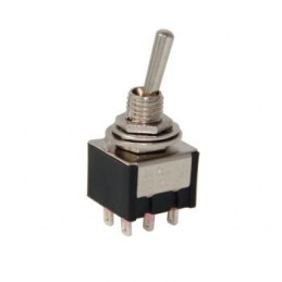 Toggle Switch On-On 6p MTS-212 Yaylı