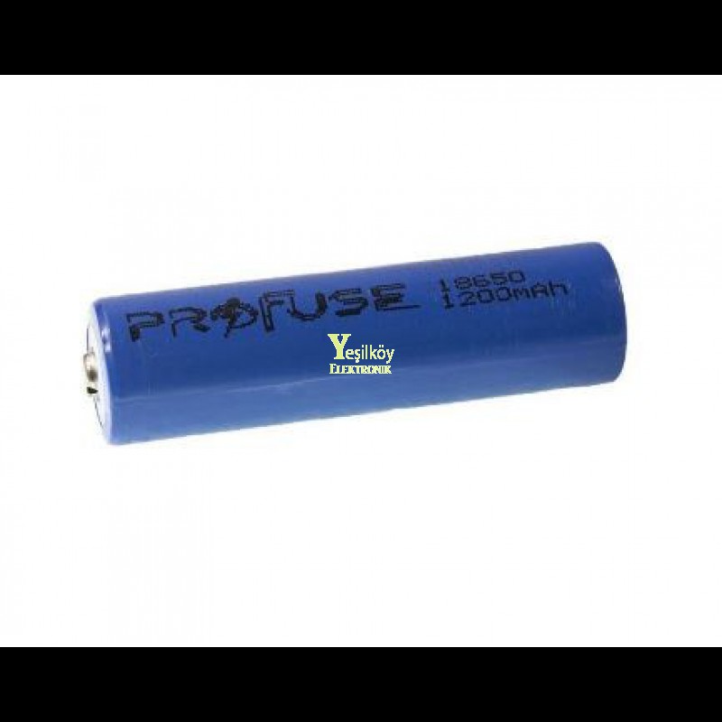 18650 1200ma Lityum Pil 3.7Volt