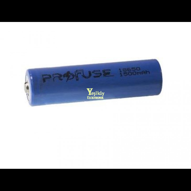 18650 1500ma Lityum Pil 3.7Volt