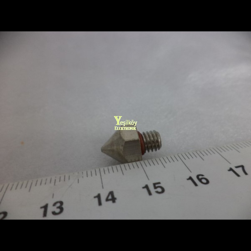 Mk8 Nozzle 0.4mm Çelik M6