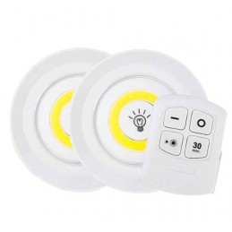 Powermaster 150lümen Cob Led Çift Led Kumandalı Mutfak Banyo Gece Lambası