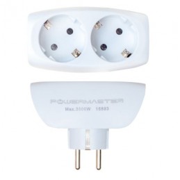 Powermaster Sıva Üstü 2li Priz 16a 3500w