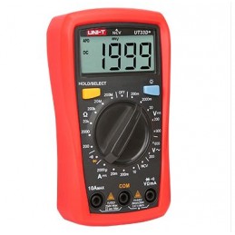 Unit UT33D+ Ölçü Aleti ijital Multimetre Ac/Dc 600v Dc 10a Ncv