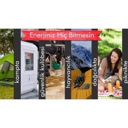 Powermaster Kamp Lambası Powerbank Solar Sistem 33399