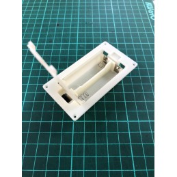 2li Kapaklı Anahtarlı AA Pil Yuvası Çerçeve Işıklı Pano Led Tablo Ters