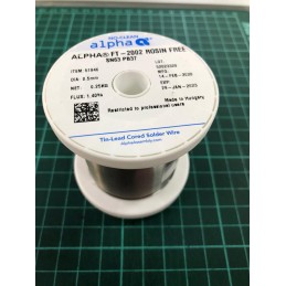 Alpha 0.5mm 250gr Lehim Teli alt51946 sn65 pb37