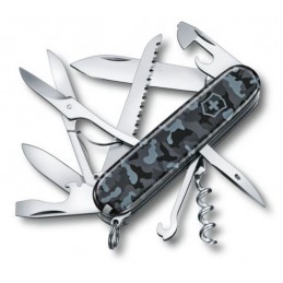 Victorinox Huntsman Lacivert Kamuflaj Çakı 91mm 1.3713.942
