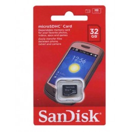 Sandisk 32gb Micro Sd Card Class4 30mbs