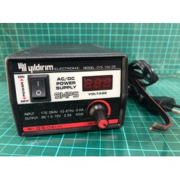 Yıldırım Cy152 40w 0-15volt Ayarlı Dc Güç Kaynağı