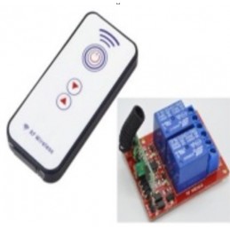 12v Kumandalı 2Kanal 433mhz Röle Modülü