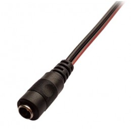 Dc Jak 2.1mm Dişi Kablolu Dişi Uçları Açık kablolu Jack Adaptör Jakı